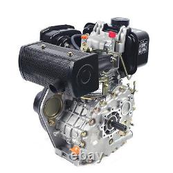 247CC 4 Stroke Diesel Engine Single Cylinder horizontaEngine Machine Air Cooling