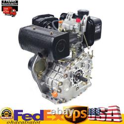 247CC 4 Stroke Fuel Engine Single Cylinder Air-cooled Motor Hand Start 3.6kw USA
