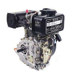 247CC 4 Stroke Single Cylinder Diesel Engine Motor For Water Pumps Micro Tillers