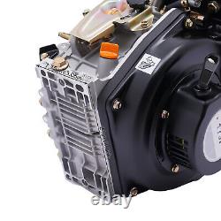 247CC 4-Stroke Tiller Diesel Engine 5HP Vertical Motor Single Cylinder Air-Cool