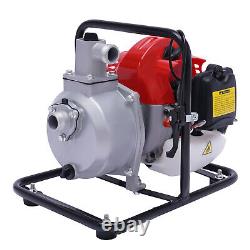 2Hp 2-Stroke Single Cylinder Gas-Powered Water Pump Motor Engine Irrigation Pump