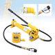 30 Ton Hollow Ram Hydraulic Cylinder Jack 50mm Stroke Single Acting+hand Pump