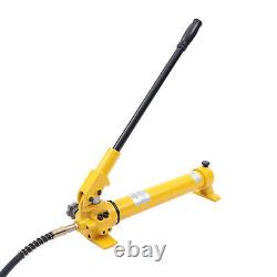 30 Ton Hollow Ram Hydraulic Cylinder Jack 50mm Stroke Single Acting+Hand Pump