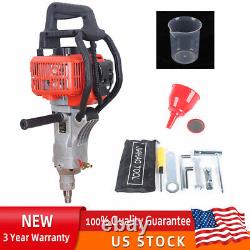 33cc 2-Stroke Gas Core Drill Machine Concrete Core Drill Single Cylinder 1000W