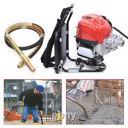 4 Stroke 1.4HP Concrete Vibrator Backpack Vibrator Single-cylinder, Air-cooled