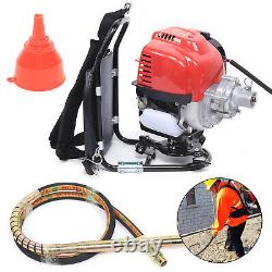 4 Stroke 1.4HP Concrete Vibrator Backpack Vibrator Single-cylinder, Air-cooled