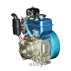 4 Stroke 199cc Diesel Engine Single Cylinder 60mm Shaft Length Air-cooled Engine