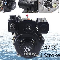 4 Stroke 247CC Fuel Engine Single Cylinder Air-cooled Motor Hand Start 3.6kw