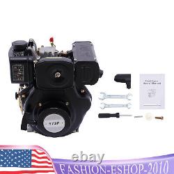 4 Stroke 247CC Single Cylinder Diesel Engine For Small Agricultural Machine