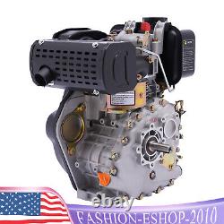 4 Stroke 247CC Single Cylinder Diesel Engine For Small Agricultural Machine