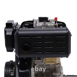 4-Stroke 418 CC Air-Cooled Single Cylinder Machinery Durable 10HP Diesel Engine
