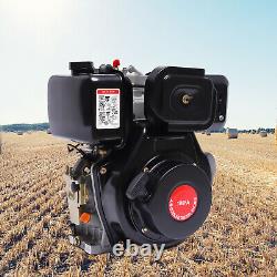 4-Stroke 418cc Durable Diesel Engine 10HP Air-Cooled Single Cylinder Machinery