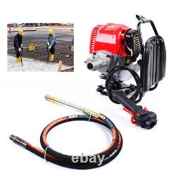 4-Stroke 42.7CC 10Ft Concrete Vibrator Backpack Single Cylinder OHV Valve System