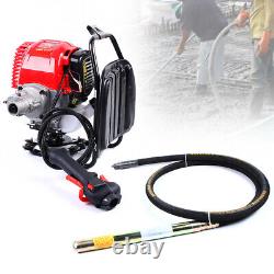 4-Stroke 42.7CC 10Ft Concrete Vibrator Backpack Single Cylinder OHV Valve System