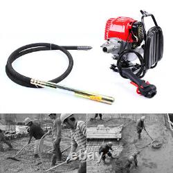 4-Stroke 42.7CC 10Ft Concrete Vibrator Backpack Single Cylinder OHV Valve System