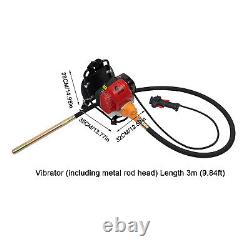 4 Stroke 42.7cc Air Cooled Vibrating Tool Concrete Vibrator Single Cylinder