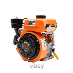 4 Stroke Diesel Engine Single Cylinder Air-cooling Manual Start Small Motor NEW