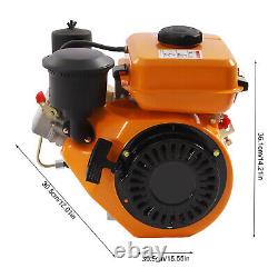 4 Stroke Diesel Engine Single Cylinder Air-cooling Manual Start Small Motor New