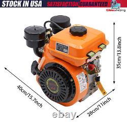 4 Stroke Diesel Engine Single Cylinder Air-cooling Manual Start Small Motor New