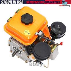 4 Stroke Diesel Engine Single Cylinder Air-cooling Manual Start Small Motor New