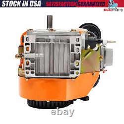 4 Stroke Diesel Engine Single Cylinder Air-cooling Manual Start Small Motor New