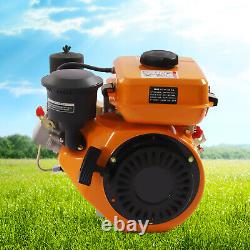 4 Stroke Diesel Engine Single Cylinder Air-cooling Manual Start Small Motor New