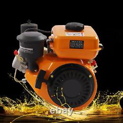 4 Stroke Diesel Engine Single Cylinder Air-cooling Manual Start Small Motor New