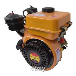 4 Stroke Diesel Engine Single Cylinder Air-cooling Manual Start Small Motor New