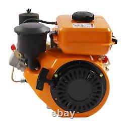 4 Stroke Diesel Engine Single Cylinder Air-cooling Manual Start Small Motor New