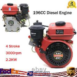 4-Stroke Engine 196cc Single Cylinder Vertical Engine Air Cooling Motor