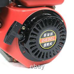 4 Stroke Engine Horizontal Forced Air Cooling Engine Single Cylinder 6 HP
