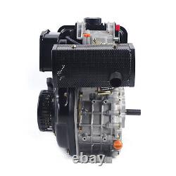 4 Stroke Fuel Engine Hand Start Horizontal Air Cooling 247cc Single Cylinder