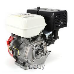 4 Stroke OHV Single Cylinder Gas Engine Motor 420CC Recoil Pull Start Air Cooled