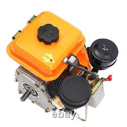4 Stroke Single Cylinder Air cooling Manual Start Diesel Engine 3000 rpm Speed