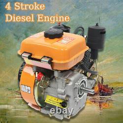 4-Stroke Vertical Engine Single Cylinder Manual Start Engine Air-Cooling