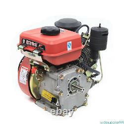 4-stroke Single Cylinder Diesel Engine 6-horsepower Vertical Engine Motor NEW