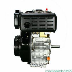 406CC 10HP Diesel Engine 4Stroke Single Cylinder Air- Cooled Recoil 3600 RPM, US