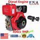 406cc 9hp Diesel Engine 4-stroke Single Cylinder Air Cooling Diesel Engine Kit