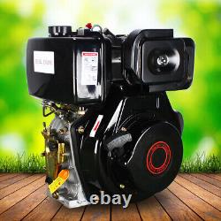 418CC Heavy Duty 10HP 4 Stroke Diesel Engine Single Cylinder 1 Shaft Air-Cooled