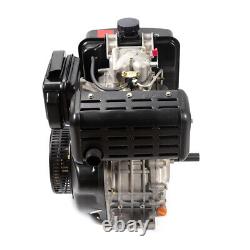 418CC Heavy Duty 10HP 4 Stroke Diesel Engine Single Cylinder 1 Shaft Air-Cooled