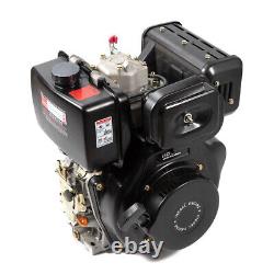 418CC Heavy Duty 10HP 4 Stroke Diesel Engine Single Cylinder 1 Shaft Air-Cooled