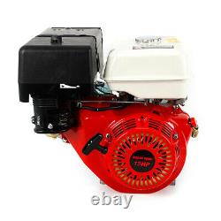 420CC 15HP 4Stroke OHV Single Cylinder Air Cooling Engine Recoil Pull Start 190F