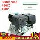 420cc 4-stroke 15hp Gasoline Motor Engine Single Cylinder Motor Air Cooling Dhl