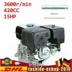 420CC 4-Stroke 15HP Gasoline Motor Engine Single Cylinder Motor Air Cooling DHL