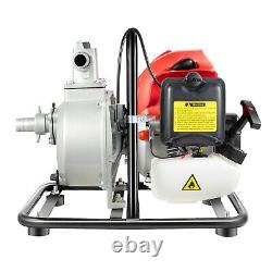 43cc 1X Gas Powered Water Transfer Pump 2 HP 2Stroke Single Cylinder Air-cooled