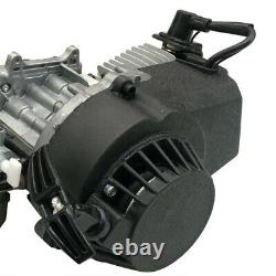 47cc 49cc 2 Stroke Engine Motor with Exhaust Pipe Muffler for Mini Bike Pocket