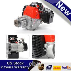 49CC 2-Stroke Engine Motor Single Cylinder Pull Start Mini Choppers Bikes ATV US