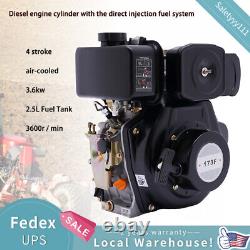 4Stroke 247cc Single Cylinder Engine For Small Agricultural Machinery Air-cooled