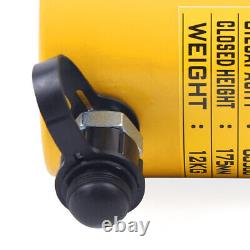 50 Ton Hydraulic Cylinder Jack Single Acting 4 / 100mm Stroke Lifting Jack Ram