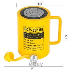 50T 4 Stroke Single Acting Hydraulic Cylinder Localfast Pulling Single Acting